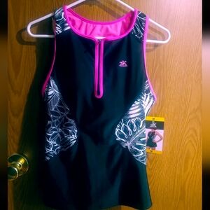 Womens ZeroXposur  Tankini/Shorts Swimsuit 2pc size M NWT